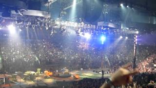 Metallica Vancouver August 24 2012 Enter Sandman Stage Accident Full View [upl. by Erdman733]