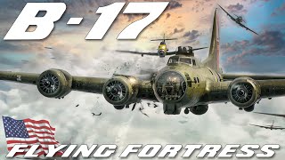 B17 Flying Fortress The American Mighty Bomber Of WW2 Upscaled HD Documentary [upl. by Aligna]