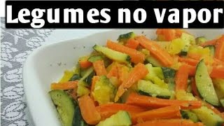 Como Fazer Legumes no vapor fácil e prático [upl. by Gnagflow]