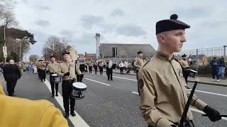 ONeill amp Allsopp Memorial Flute Band playing Viva la quinta brigada Easter Sunday 2023 [upl. by Amein136]