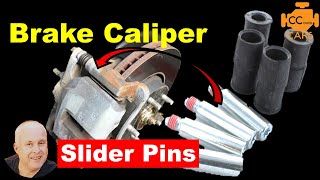 Why Do Slide Pins Seize  Caliper Slide Pins Sticking [upl. by Anauqes]