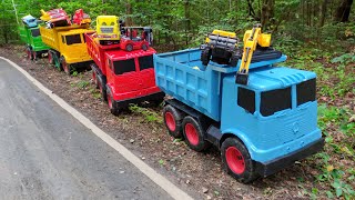 Mini tractor transporting  Radha Krishna Trolly  Gauri Ganesh Murti durga Navratriwater tanker [upl. by Warring408]