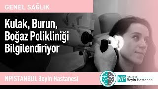 Kulak Burun Boğaz Polikliniği Bilgilendiriyor [upl. by Sclater]