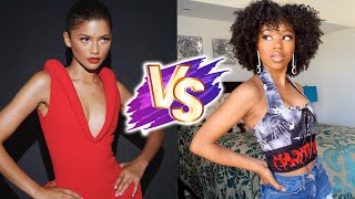 Zendaya VS Riele Downs Natural Transformation 🌟 2024  From 0 To Now [upl. by Mauro51]