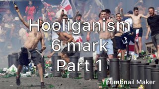 GCSE PE 6 mark question AO1Strategies to Prevent Hooliganism [upl. by Bekah]