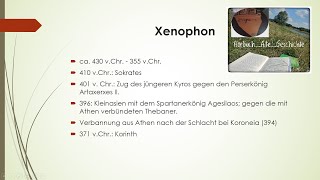 Xenophon Anabasis 1 Buch 17 quotHörbuchquot [upl. by Grania]