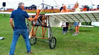 GIGANTIC  RC XXXL BLÉRIOT XI  SCALE MODEL AIRPLANE  FLIGHT DEMONSTRATION [upl. by Issej]