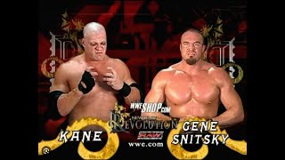 Story of Kane vs Snitsky  New Years revolution [upl. by Oetsira780]