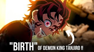 DEMON KING TANJIRO  Birth of Strongest Demon King  Infinity Castle Arc in Hindi [upl. by Atinuhs]