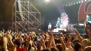 Foo Fighters Cesena  Fabio Zaffagnini Crowd Surfing [upl. by Latyrc]