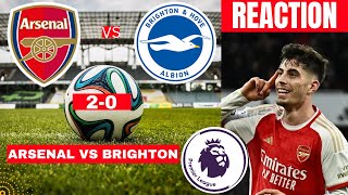 Arsenal vs Brighton 20 Live Stream Premier League EPL Football Match Score Highlights Gunners FC [upl. by Tempest]