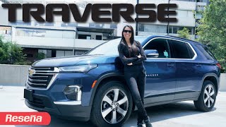 La hermana menor de Suburban y Tahoe Chevrolet Traverse 2022 [upl. by Merell]