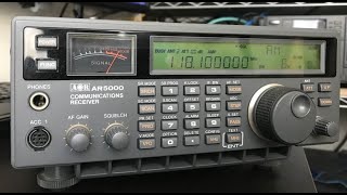 Aor AR5000 DX MW ScanningOrta Dalga Performansı [upl. by Ramedlav]