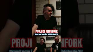 PROJECT PITCHFORK  Brand new interview at Nightshade TV projectpitchfork goth gothic industrial [upl. by Haet]