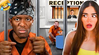 Rose Reacts to SIDEMEN STAY AT WORLDS WEIRDEST HOTELS [upl. by Latsirc]