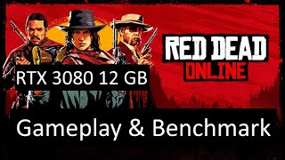 Red Dead Online  RTX 3080 12 GB 1440p  Gameplay amp Benchmark [upl. by Enneira]