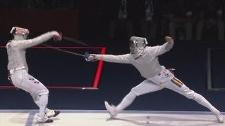 Korea Win Fencing Mens Sabre Team Gold  London 2012 Olympics [upl. by Waldron]