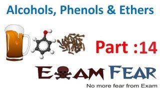 Chemistry Alcohol Phenol amp Ether part 14 Alcohol Chemical Properties  CBSE class 12 XII [upl. by Nlocnil157]