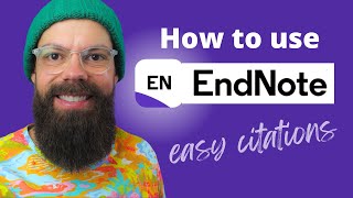 How to Use EndNote for Citation and Referencing Without Messing Up [upl. by Enyr]