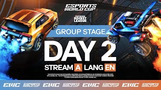 EWC ft Rocket League  Day 2  Group Stage [upl. by Gildas937]