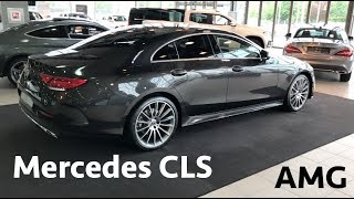 Mercedes CLS 350d 4M AMG package 2019  first in depth review in 4K [upl. by Juetta249]