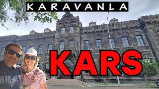 Karavanla KARS Gezimiz  Tarihi Rus Evleri  Peynir Müzesi  Kars Kalesi [upl. by Aryhs319]