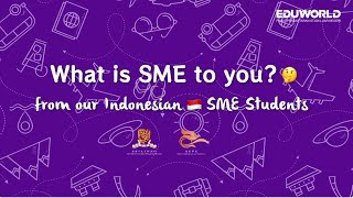 What is SME to you From Indonesian Student [upl. by Guzel443]