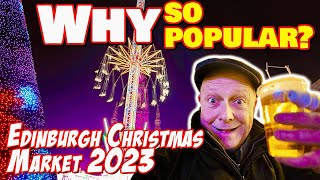 WHY is Edinburgh Christmas Market so Popular Prices are EYEWATERING [upl. by Winnie273]