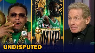 UNDISPUTED  Skip Bayless reacts to Celtics rout Mavericks to win record 18th NBA championship [upl. by Hobard]