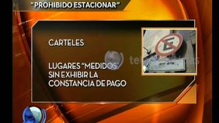 Dónde está prohibido estacionar  Telefe Noticias [upl. by Burnaby]