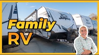 Perfect RV for the Family  2022 Jayco Jay Feather 27BHB [upl. by Leirbag]