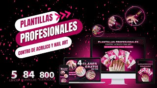 👩‍🏫quot¡Obtén uñas acrílicas perfectas en minutos con nuestras plantillas profesionalesquot [upl. by Enicnarf]