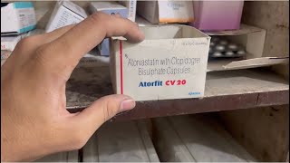 Atorfit CV 20mg Tablet uses  price  composition  dose  side effects  review  in hindi [upl. by Nylatsirk173]