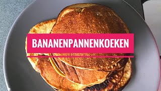 Bananenpannenkoeken🥞  vlog57 [upl. by Kcirdneked751]