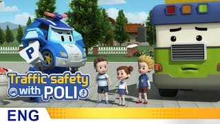 Trafficsafety with Poli  05Look out for blind spots [upl. by Yatnuhs]