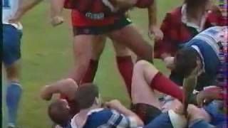 TOULON  CASTRES 12 FINALE 1992 COUP DE POING RUGBY [upl. by Esmond]