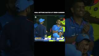 nail bitting matchshorts cricket cricketlover sports indvsaus [upl. by Aleel334]