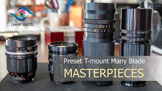 Preset TMount Many Blade Vintage Lenses [upl. by Aneem]