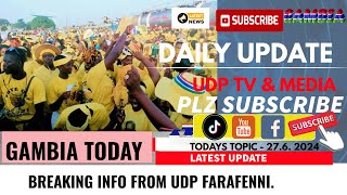 BREAKING INFO FROM UDP FARAFENNI [upl. by Aniluj854]