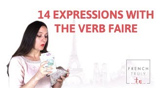 14 Expressions with French verb FAIRE [upl. by Gorman]