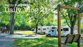 The Best Campsite We’ve Ever Stayed In At KOA In Bellefonte  State College Pennsylvania  Van Life [upl. by Scales941]