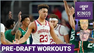 Sacramento Kings Begin PreDraft Workouts  Locked On Kings [upl. by Auop281]