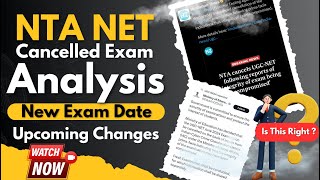 Complete Analysis on NTA NET EXAM  Ugc Net June Exam 2024 Update  New Exam Dates for Ugc Net [upl. by Basilio]