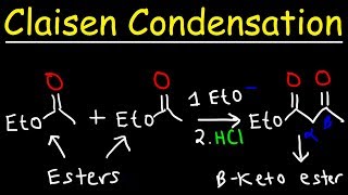 Claisen Condensation Reaction Mechanism [upl. by Herwick719]