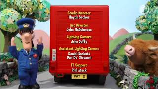 POSTMAN PAT SPECIAL DELIVERY SERVICE CREDITS MACKINNON AND SAUNDERS DREAMWORKS CBEEBIES SERIES 3 SDS [upl. by Dweck]