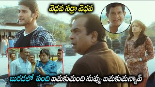 Mahesh Babu Brahmanandam And Anushka Shetty Comedy Scene  Khaleja Movie  Movie Ticket [upl. by Faso]