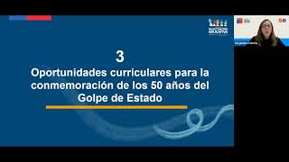 Webinar 50 años I quotOportunidades curriculares para la enseñanza de la memoria y los DDHHquot [upl. by Yblok]