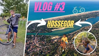 VLOG3 ON PART A HOSSEGOR A VELO 50km zeubi frere abonne toi [upl. by Eiboj]