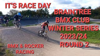 ITS RACE DAY RD 2 OF THE WINTER SERIES 202324 BRAINTREE BMX CLUB [upl. by Alyss]