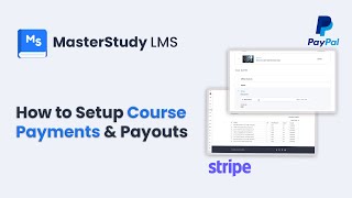 How to Set Up Payments for Courses and Instructor Payouts with MasterStudy LMS [upl. by Koa]